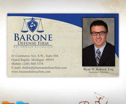 Barone Defense Business Card