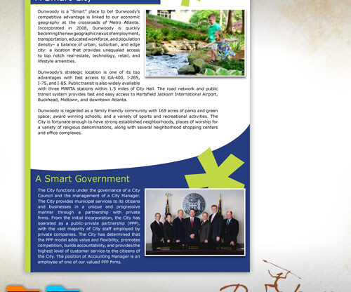 Dunwoody Flyer Design