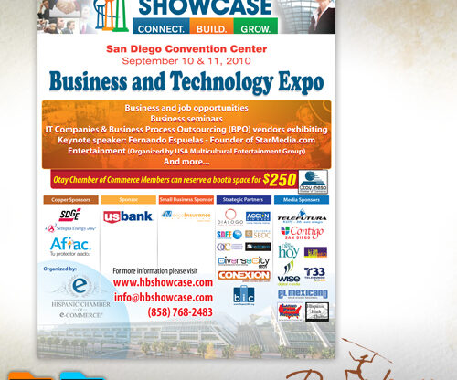 Hispanic Business Showcase Flyer Design