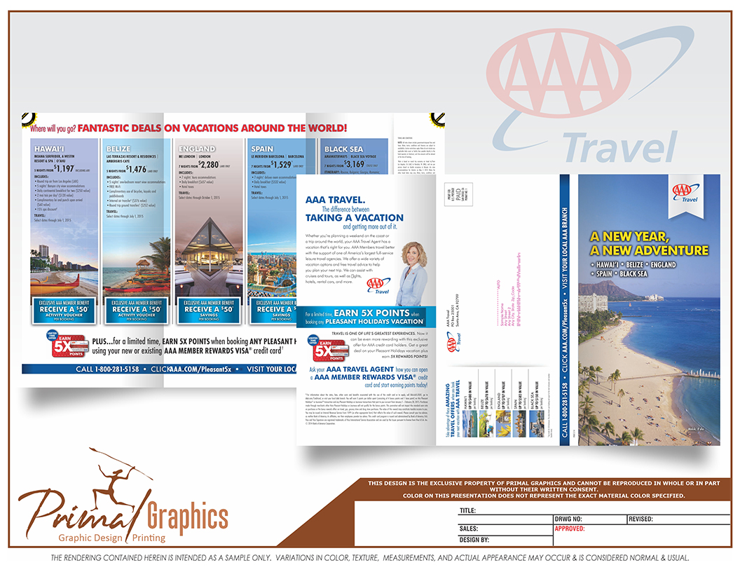 AAA Travel Brochure